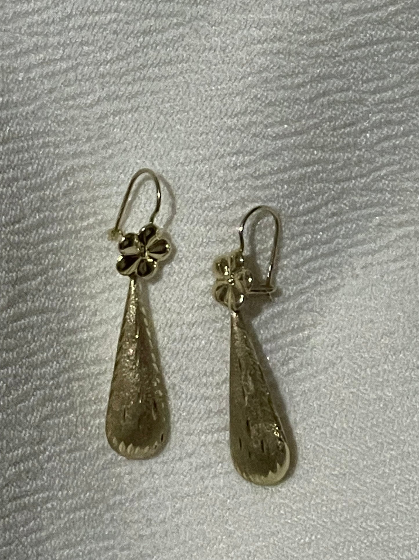 Aretes oro 10K